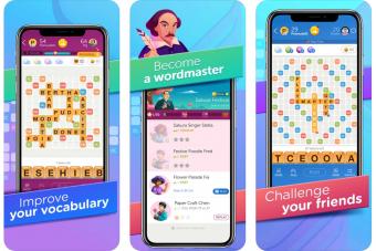 Screenshot of Words With Friends 2 from Apple Play Store