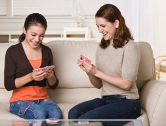 Playing card games