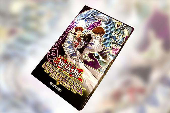 Yu Gi Oh Seto Kaiba Structure Deck box