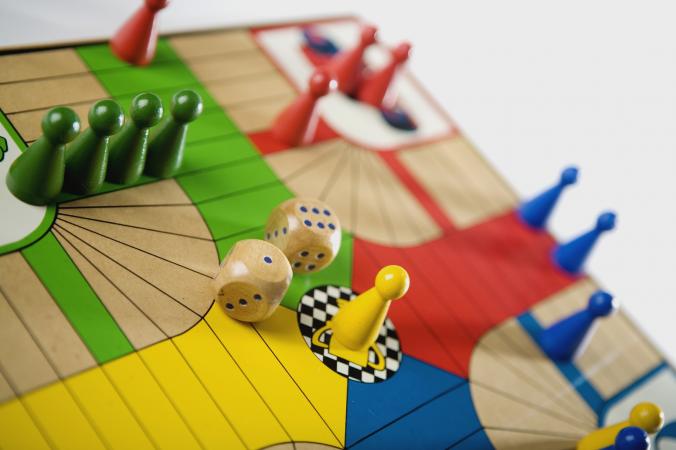Parcheesi board game