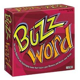 Buzzword game is fun for family members of all ages.