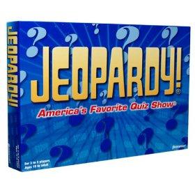 Enjoy TV game show fun at home with Jeopardy.