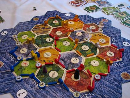 settlers of catan board game