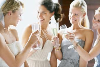 Brindis en la boda