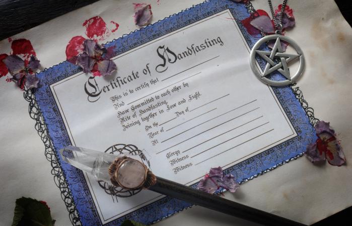 Certificado Handfasting