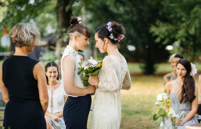 Ceremonia de matrimonio igualitario