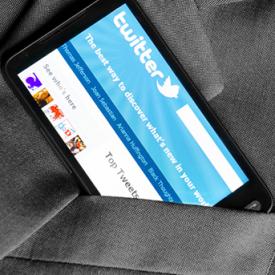 Access Twitter on a Smartphone