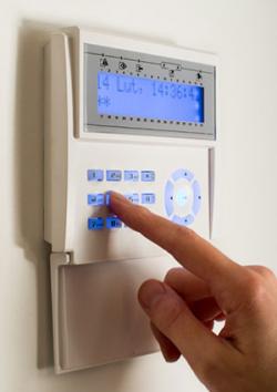 Setting home security system