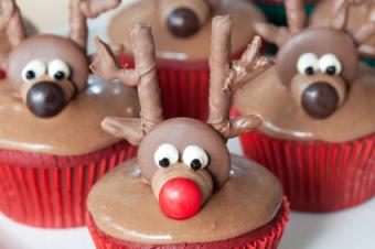 Reindeer cupcakes