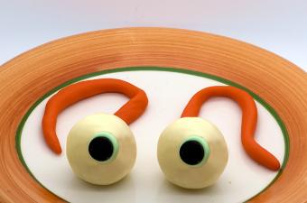 Fondant eyeballs