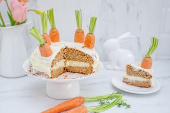 Rustic Carrot Cake With Real Carrots