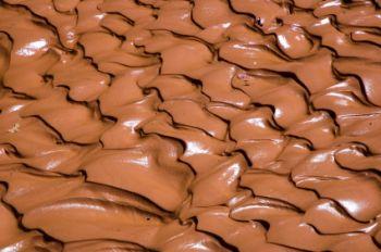 Melted chocolate