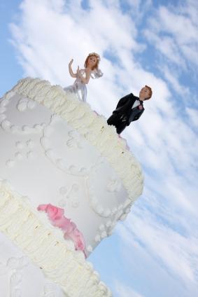 Runaway bride topper