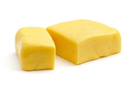Block of marzipan ready to use