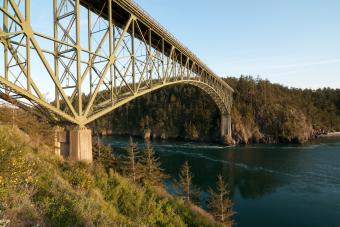 Famous Deception Pass Bridge