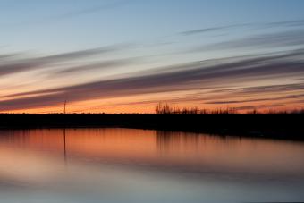 Cane Creek Lake in Cane Creek SP, Arkansas