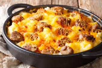 Sausage and potatoes casserole
