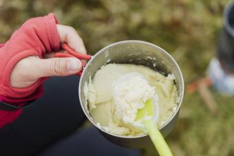 instant potatoes backpacking hiking meal