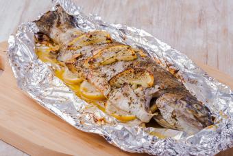 Foil Packet Fish and Vegetables