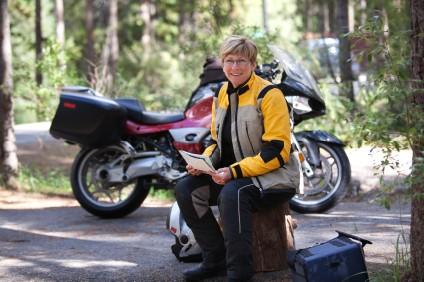 motorcycle camping