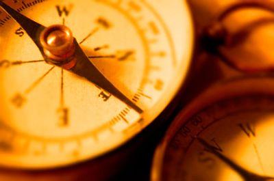 vintage compass