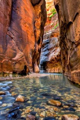 Zion Canyon Narrows Trail