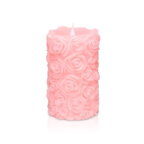 Embossed Rose Candle LoveToKnow