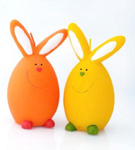 Bunny candles