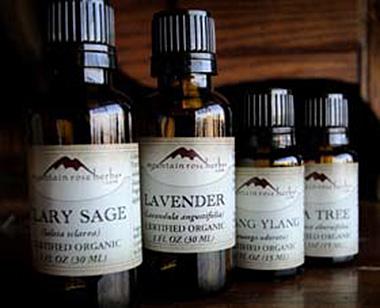Essential oils from Mountain Rose Herbs