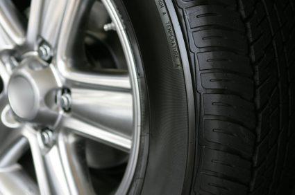 car tire with rim