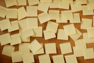 sticky notes
