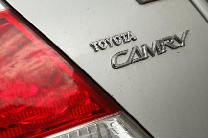 Rear of a Toyota Camry