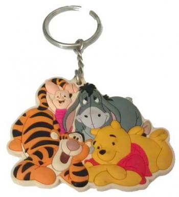 Disney Keychain Keyring - Winnie the Pooh and Friends http://www.yourwdwstore.net