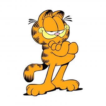 Garfield standing 