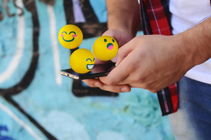 Sending emoji’s