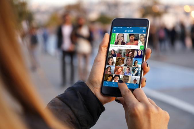 smart phone with app