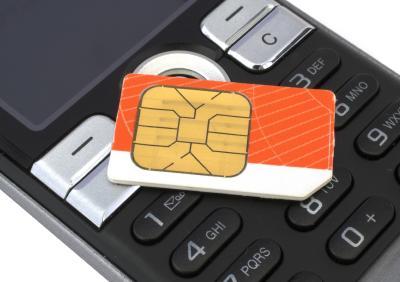 Cell phone and SIM card