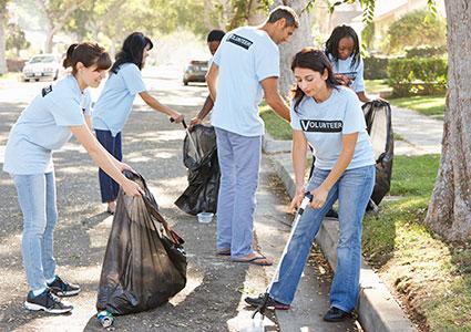 Team of volunteers