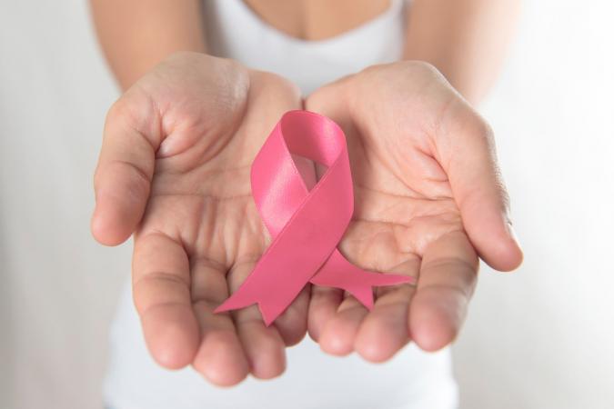 Breast cancer ribbon