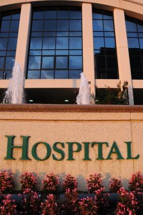 hospital sign