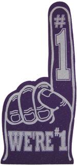 motivational foam finger