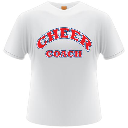 cheerleading coach t-shirt