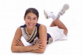 Cheerleader portrait