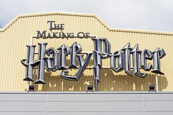 The Making of Harry Potter sign
