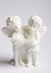 angels with book