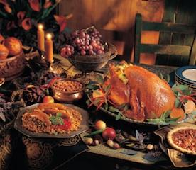 Thanksgiving feast