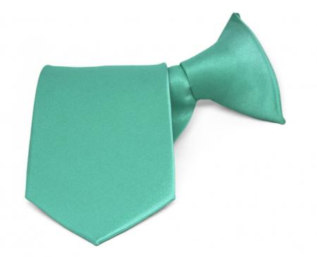 Boys or Girls 11 Solid Clip-on Necktie