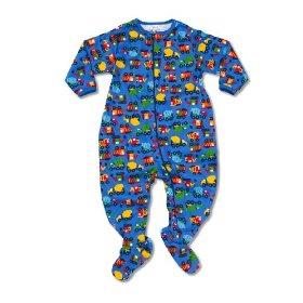 Trucks footed pajamas