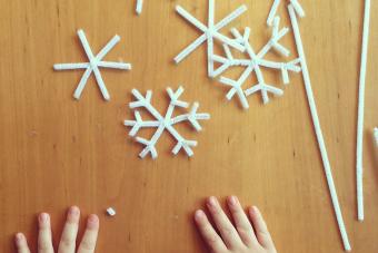 Snowflake Craft Project 