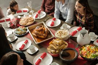 Mexican christmas dinner